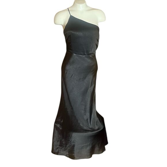 Billy J. Black Kimbra One Strap MIDI Slip Dress Sz 8 NWT - Picture 2 of 8